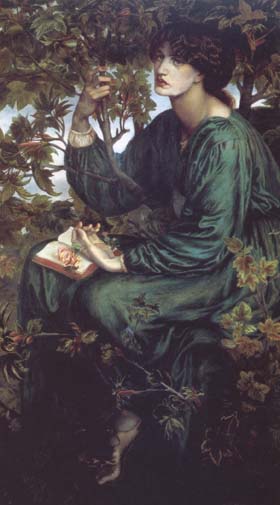 Dante Gabriel Rossetti The Day Dream (mk28)